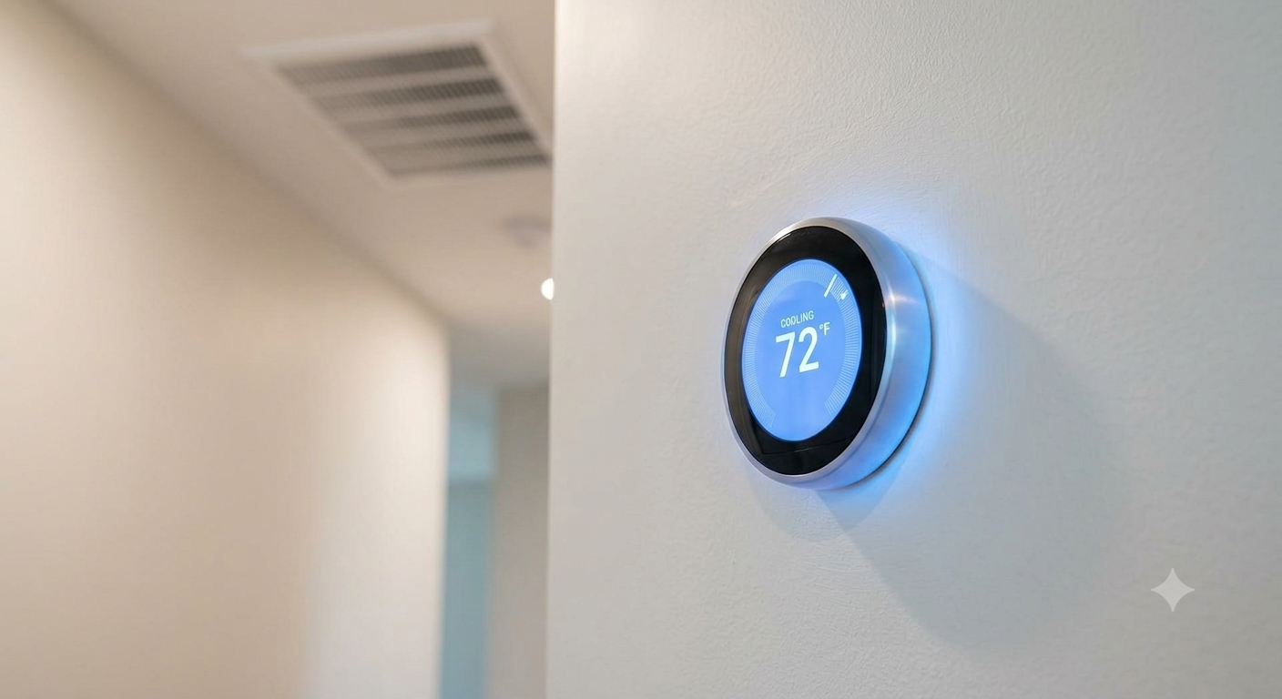 Smart thermostat install